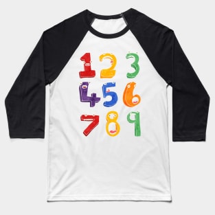 Numberblocks - Funny Numbers for kids Baseball T-Shirt